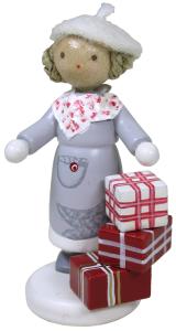 Flade Mädchen mit Geschenken  (Flade 5176) Mädchen mit Geschenken